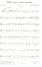 descargar la partitura para acordeón Pitié pour votre gendre (Marche) en formato PDF