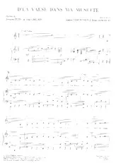 descargar la partitura para acordeón D' la valse dans ma musette en formato PDF