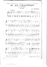 download the accordion score Le champion (De Kampioen) (Marche) in PDF format