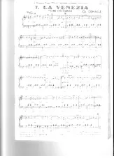 scarica la spartito per fisarmonica La Venezia (Valse Vénitienne) in formato PDF