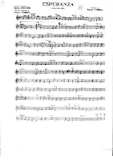 descargar la partitura para acordeón Esperanza (Cha Cha Cha) en formato PDF
