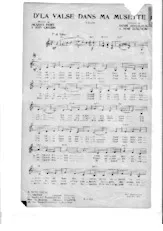 descargar la partitura para acordeón D' la valse dans ma musette en formato PDF