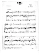 descargar la partitura para acordeón Monia (Monja) en formato PDF