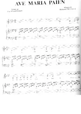 scarica la spartito per fisarmonica Ave Maria Païen (Notre dame de Paris) in formato PDF