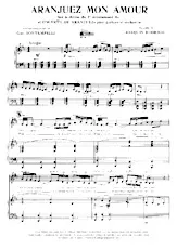 scarica la spartito per fisarmonica Aranjuez mon amour    in formato PDF