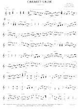 download the accordion score Cabaret Valse in PDF format