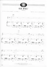 download the accordion score Le feu (Wildfire) in PDF format