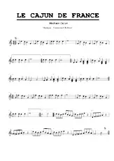 descargar la partitura para acordeón Le cajun de France (Madison Cajun) en formato PDF