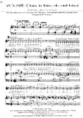 descargar la partitura para acordeón Volare (Dans le bleu du ciel bleu) (Nel blu dipinto di blu) (Fox) en formato PDF