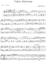 scarica la spartito per fisarmonica Valse Italienne   in formato PDF