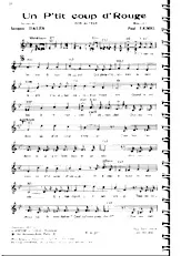 download the accordion score Un p'tit coup d' rouge    in PDF format