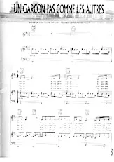 download the accordion score Un garçon pas comme les autres  in pdf format