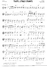 descargar la partitura para acordeón Toute l'Italie chante (Tarentelle) en formato PDF