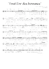 download the accordion score Tout l'or des hommes    in PDF format