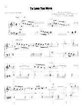 download the accordion score To Love You More   in PDF format