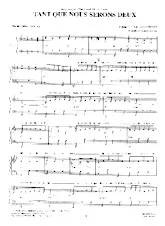 download the accordion score Tant que nous serons deux    in PDF format