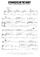 download the accordion score Strangers in the night (Chant : Frank Sinatra) in PDF format