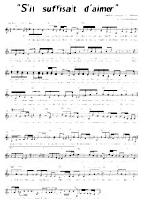 download the accordion score S'il suffisait d'aimer in PDF format