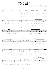 download the accordion score Seul    in PDF format