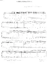 descargar la partitura para acordeón Samba Romantica    en formato PDF