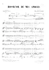 download the accordion score Rossignol de mes amours   in PDF format