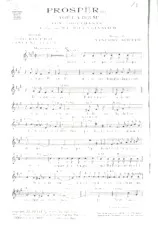 télécharger la partition d'accordéon Prosper (Yop la boum) (Créé par : Maurice Chevalier) (Fox Trot Chanté) au format PDF