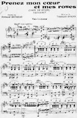 download the accordion score Prenez mon cœur et mes roses (Lady of Spain) (Paso Doble Chanté) in PDF format