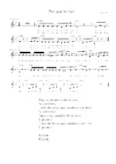 descargar la partitura para acordeón Por que te vas    en formato PDF