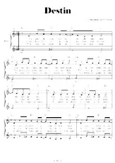download the accordion score Destin  in PDF format