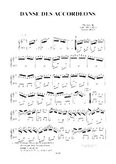 télécharger la partition d'accordéon Danse des accordéons  au format PDF