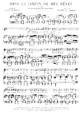 scarica la spartito per fisarmonica Dans le jardin de mes rêves (Tango Chanté) in formato PDF