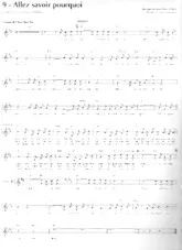 télécharger la partition d'accordéon Allez savoir pouquoi (Chant : Les compagnons de la chanson) au format PDF