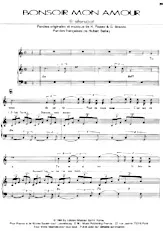 descargar la partitura para acordeón Bonsoir mon amour (Il Silenzio) en formato PDF