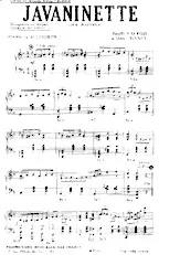 download the accordion score Javaninette (Java Mazurka) in PDF format