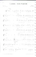 download the accordion score Laisse moi partir in PDF format