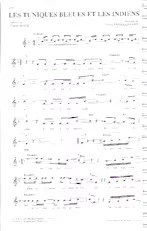 download the accordion score Les tuniques bleues et les indiens in PDF format