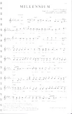 download the accordion score Millennium in PDF format