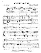 download the accordion score Besame Mucho in PDF format