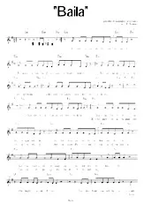 descargar la partitura para acordeón Baila   en formato PDF