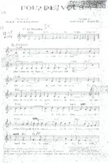 descargar la partitura para acordeón Fou de vous (Chant : André Claveau) (Rumba) en formato PDF