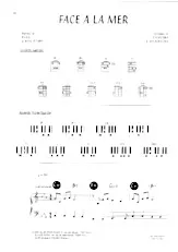 descargar la partitura para acordeón Face à la mer    en formato PDF