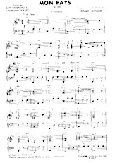 download the accordion score Mon Pays (Valse) in PDF format