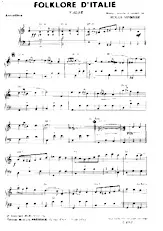 télécharger la partition d'accordéon Folklore d'Italie (Valse) au format PDF