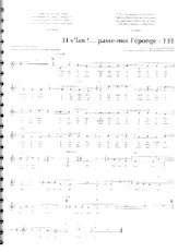 descargar la partitura para acordeón Et v'lan Passe moi l'éponge   en formato PDF