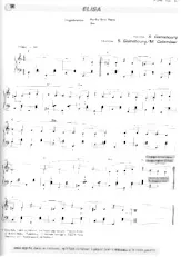 descargar la partitura para acordeón Elisa    en formato PDF