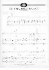 download the accordion score Oh ma jolie Sarah (Gentle Sarah) (Chant : Johnny Hallyday) in PDF format