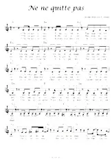 descargar la partitura para acordeón Ne me quitte pas (Arrangement : P Gasser) en formato PDF