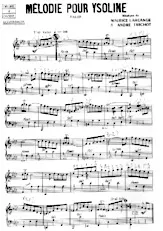 download the accordion score Mélodie pour Ysoline (Valse) in PDF format