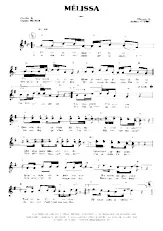 download the accordion score Mélissa    in PDF format