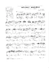 descargar la partitura para acordeón Mécanic Mazurka  en formato PDF